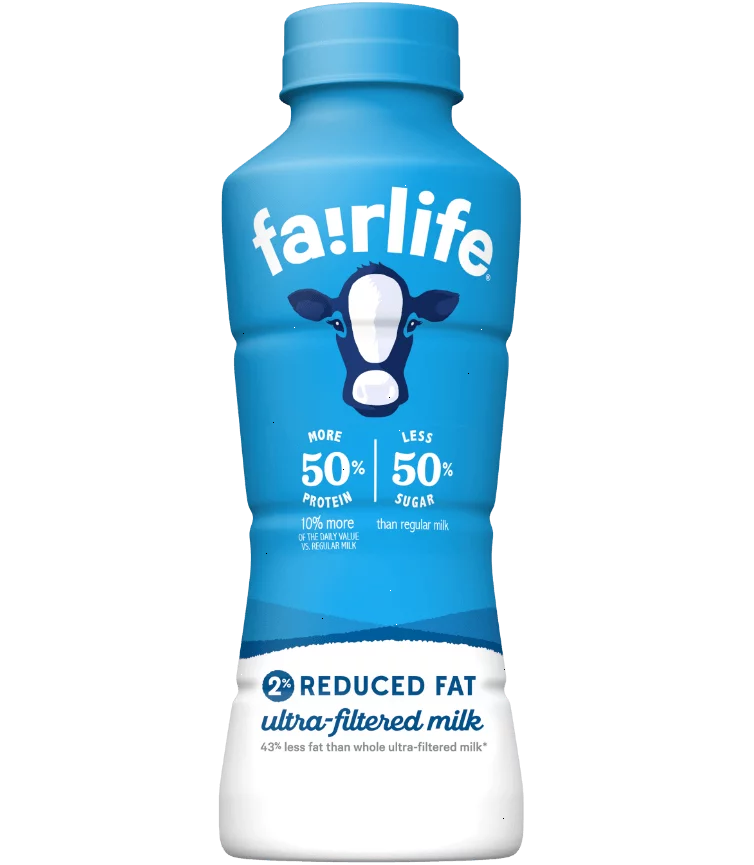 2% REDUCED FAT 14oz ultra-filtered milk
